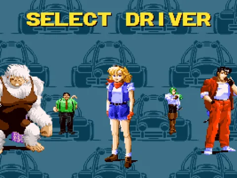 Choose from several different characters.