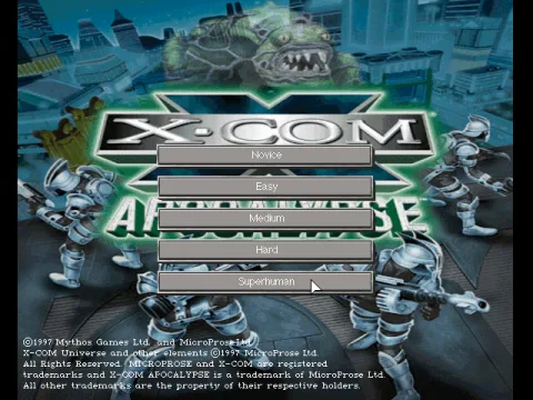 Five levels of difficulty for your gaming pleasure.