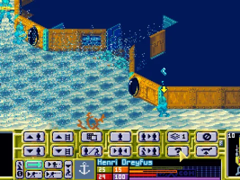 Ready to enter the alien sub