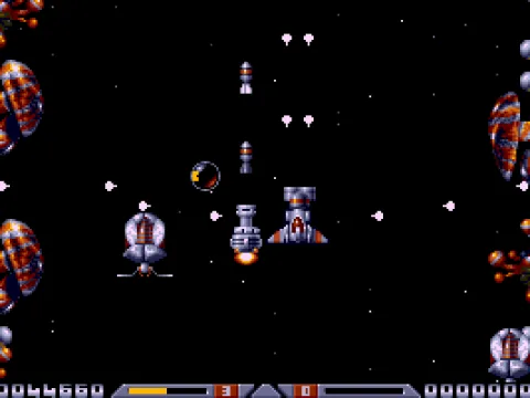 Level 2 starts with huge fly-like creatures