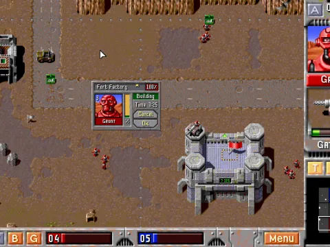 Starting first level (SVGA).