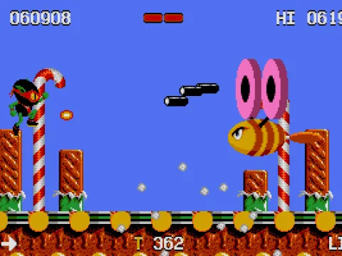 Sweet World boss: the evil hum-bugger.