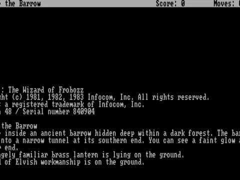 The starting location