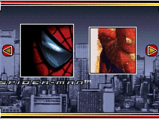 Game selection screen for select a game between two of them. Since it's a compilation of two games, the only 'original' screen of this game is this screen.