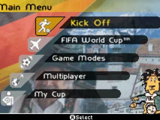 Main Menu