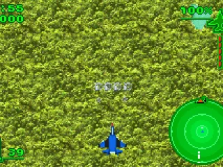 Firing a cluster missile