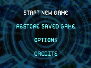 Main menu