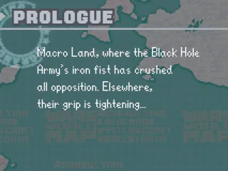 Prologue to the campaign mode