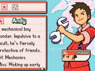 View your character's description.