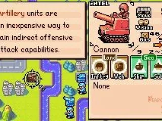 Artillery Infromation Screen