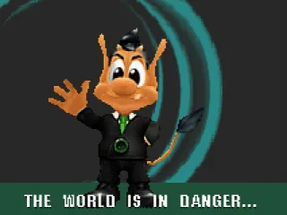 The world is in danger...