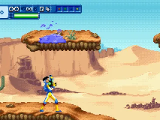 Shoot (goo) some enemies.