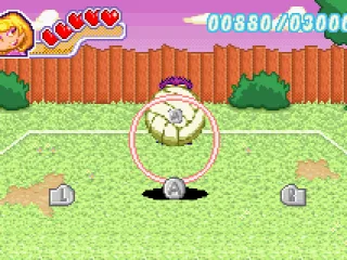 Playing volleyball with Tommy.