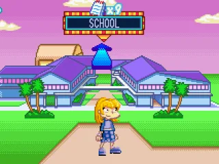 The Main Street is our map area. We can quickly go there by pressing Start and choosing the option. There are 3 places we can go to from this street, with one being unlocked later on.