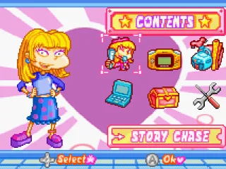 The menu that players can customize.