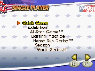 The available game modes