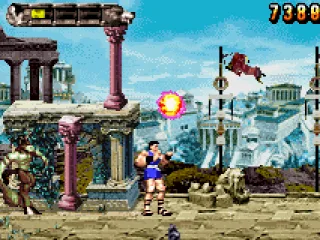 The next orb is right above our hero.