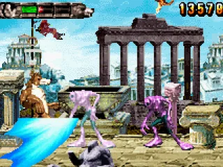 The wolf's rush attack is very powerful.