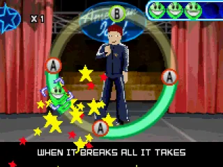 Sometimes you have to hold the key and you see stars if you do it at the right time