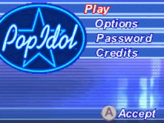 Title screen and main menu (Japanese version)