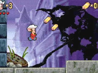 Jump up and grabb those gold bars.