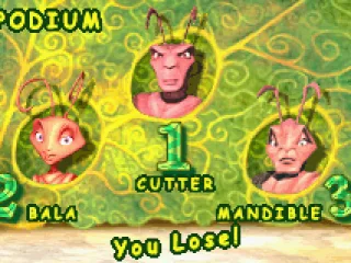 You didn't make the top three.