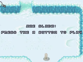 Reached a place to play a mini game