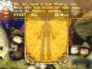 Found a Minimoy rune