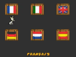 Select your language.