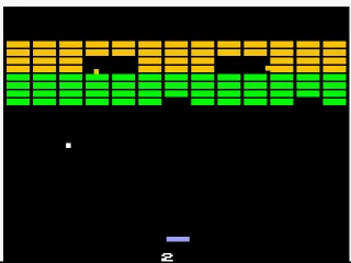 Super Breakout - Break all the blocks ... Open the empty areas to get up to 3 balls on this level
