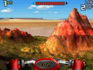 If you miss a check point, the compass on the top turns red