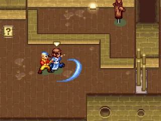 Katara is cool; she can throw water