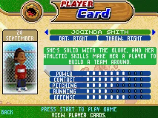 Player Card