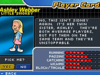 Player Cards - Ashley Webber