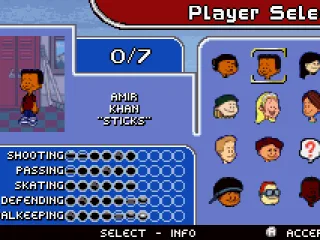 Selecting players to form your team.