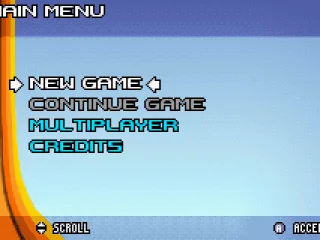 Main Menu