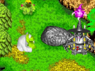 Intro: A mechanic body for Grunty's spirit was built.