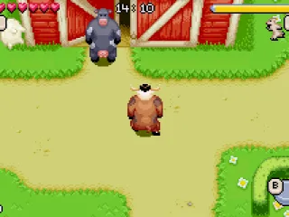 Heading towards the barn