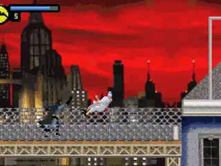 Use punches or kicks to knock out the bad guys who appear in your way.