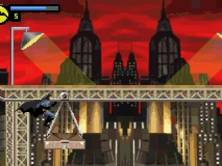 With a jump of faith, this moving platform can be reached without bigger problems.