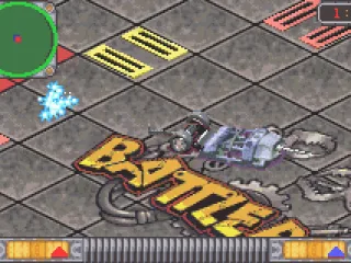 This opponents tries to shove you into traps in the arena.