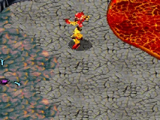 You fight enemies with blasts of Elemental energy. Hold down the B button for a Nova Blast. There's an automatic targeting system, but it's not that good...