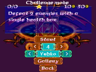 A Challenge mode objective