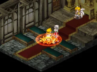 About to be hit by a devastating spell