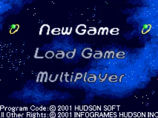 Main menu