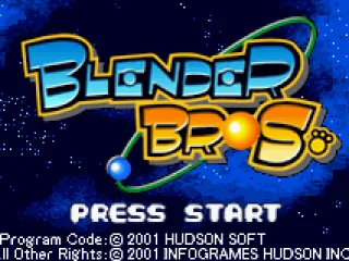 Title screen.
