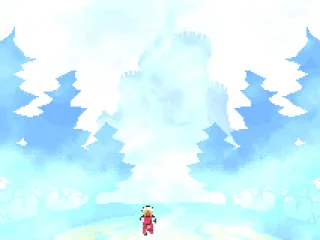 Approaching the first area