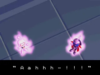 Bomberman and Max get shrunk