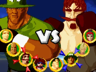 Character select screen