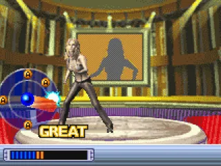 Each time you do it correctly the bottom bar fills up.